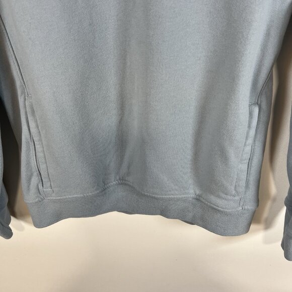 ABERCROMBIE & FITCH Soft AF Logo Crop Hoodie in Light Blue Size‎ Women’s Sz XS - Picture 4 of 9